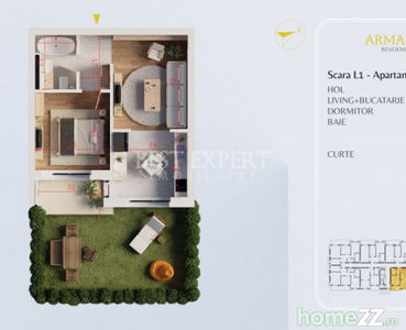 Apartament 2 camere cu gradina - parcare bonus - Theodor Pal