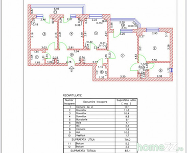 Apartament 4 camere Stefan Cel Mare