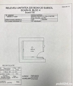 boxa 6mp Pipera- complex Ivory, OMV