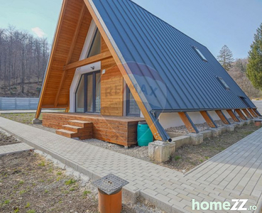 Casa A-Frame- Confort și liniste la marginea pădurii