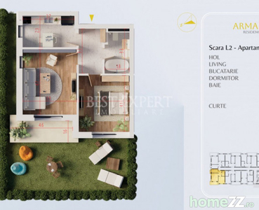 Oferta Limitata - Apartament 2 Camere cu gradina generoasa -