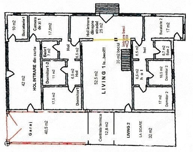 Complex de locuit 400m2 utili, GANEASA, ILFOV, 1700m2 Curte!!!