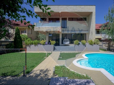 Luxury mediterranean villa | Pipera | Piscina & Foisor | teren 1000mp