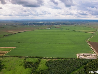 Teren arabil de 42 hectare în Vrancea