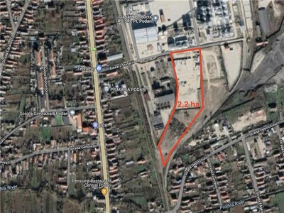 Teren Intravilan 2,2 ha in Parc Industrial Clariant-Podari, Jud. Dolj