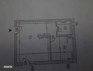 Garsoniera in bloc nou - Oltenitei - Popesti - Piata Sudului