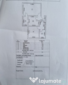 Apartament 2 camere cartier E3 ---etajul 1