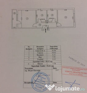 Apartament 2 Camere Parcare Inclusa Decomandat Grand Arena