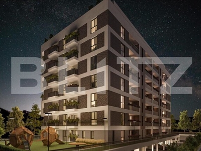 Apartament 3 camere, 99,75mp, etaj retras, terasa 59mp, panorama, zona Avram Iancu