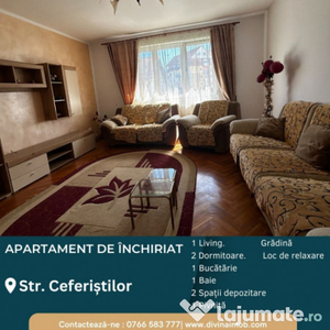 Apartament de închiriat, 3 camere, Vasile Aaron