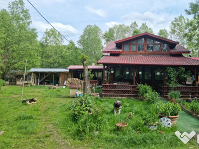 Casa + teren + 2 lacuri pescuit Valea Mare Pravat, Arges