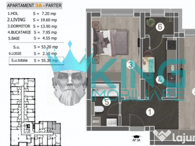 Cavar Residence-Postalionului | 2 camere | decomandat | Comi