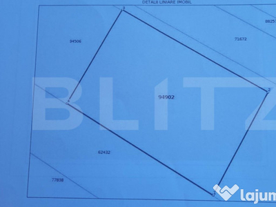 Teren extravilan, 1830 mp, in zona de padure, Ciurbesti