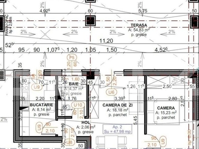 Apartamente de 2 camere, 47.98mp, Iris