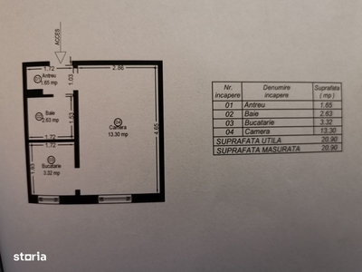 Apartament cu 2 camere tip Studio - Militari Residence