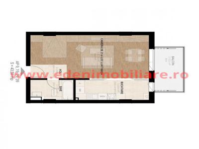 Apartament 1 camera de vanzare in Cluj, zona Iris, 74103 eur