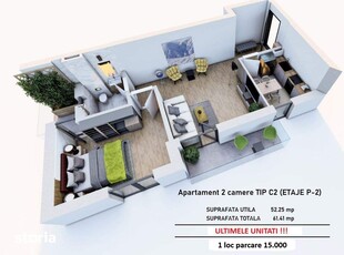 [Metrou Dimitrie Leonida] - Apartament 3 camere cu terasa - Mobilat