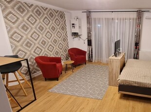 Apartament 1 Camera Bloc Nou/Parcare/Mobilat/Utilat, Green Residence