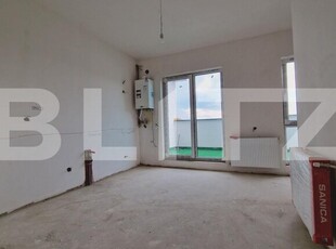 Apartament 2 camere, 36mp, terasa, panorama, zona Catanelor