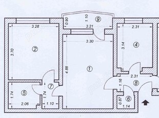 Apartament 3 camere Tomis III Dacia , direct de la proprietar