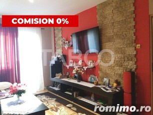 Apartament 78 mp 3 camere 2 bai etaj 3 balcon zona buna Cisnadie