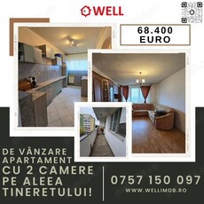 Apartament cu 2 camere de vânzare în Sfântu Gheorghe, pe Aleea Tineretului!