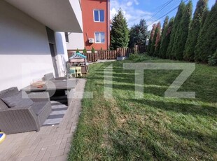 Apartament cu 3 camere, 77 mp utili,cu GRADINA de 150mp, zona Campului