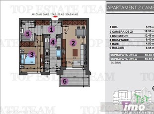 Apartament de 2 camere de vanzare in Berceni Grand Arena