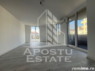 Apartament nemobilat cu 2 camere open space zona Simion Barnutiu