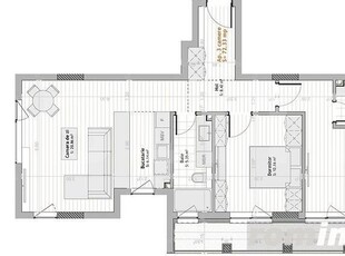 Apartamentde 3 camere, 72,33 mp utili, bloc nou, Calea Moldovei