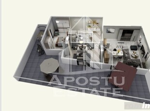 Apartamente premium cu 3 camere, loc de parcare inclus, Torontalului