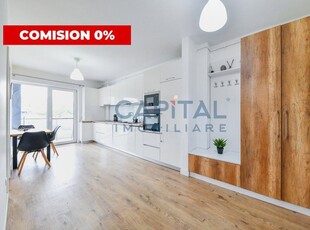 Comision 0% Apartament 2 camere lux, terasa 10 mp, parcare, imobil 2018, Iris