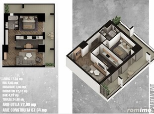 Complex Rezidential Nou | Apartamente 2 camere | Shopping City Mall