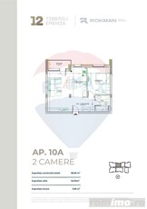 DE VÂNZARE| Apartament 2 camere| 0% COMISION! PREDARE DECEMBRIE 2025