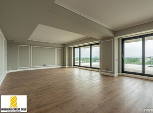 Herastrau: Penthouse 323 mpu, Living + 7 dormitoare, concept unic.