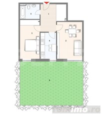 Oferta! Apartament 2 camere 54 mp cu gradina de 115.50mp , Manastur / Zorilor