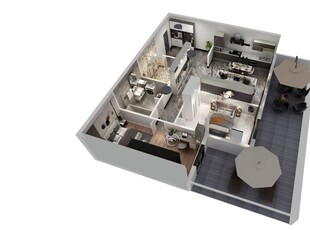 Oportunitate unica, apartament 3 camere+ 35 mp terasa!