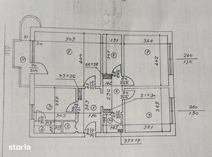 Proprietar, apartament 3 camere, etajul 1, 80mp, decomandat, Plumbuita