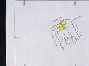 Teren intravilan, str. Roscani, 411mp, casa, anexa si garaj.