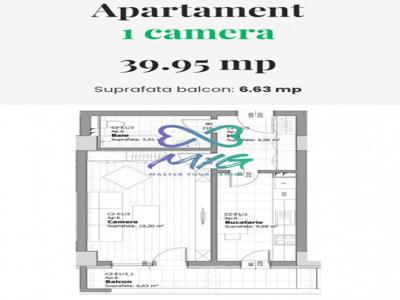 Apartament 1 camera, decomandat, Tatarasi, Iasi, transport, magazine