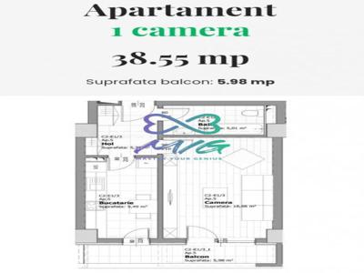 Apartament 1 camera, decomandat, Tatarasi, Iasi, transport, magazine