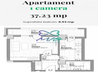 Apartament 1 camera, decomandat, Tatarasi, plata cash integral