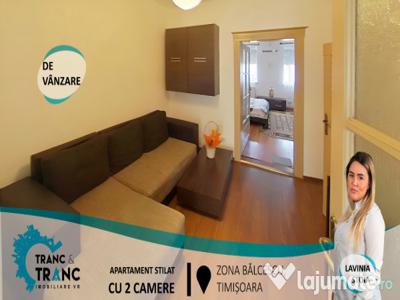 Apartament stilat cu 2 camere,în zona Bălcescu(ID:28547)