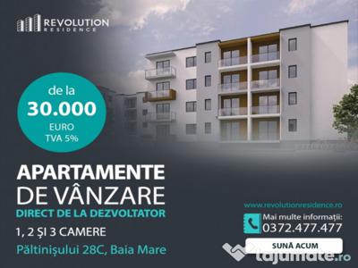 COMISION 0% - Apartamente 1, 2 si 3 camere-Paltinisului 28C, Baia Mare