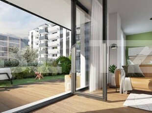 Apartament 2 camere, finisat, etaj intermediar, semicentral, ansamblu premium