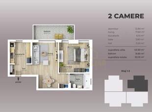 APARTAMENT 2 CAMERE-METROU DIMITRIE LEONIDA