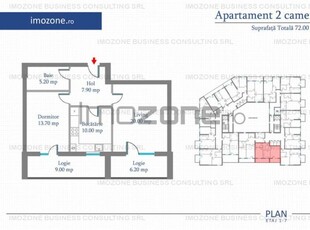 Apartament 3 Camere | 91 mp | Bloc Nou | Metrou Pacii / Preciziei | Militari