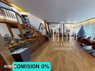 Casa de tip duplex, 240mp utili, garaj, curte, terasa | Viile Sibiului