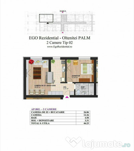 Promo Ap2 Camere - Oltenitei PALM - Parc