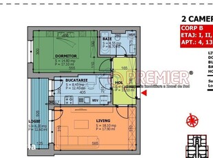 Apartament Premium 2 Camere 7 Min. Metrou Nicolae Teclu